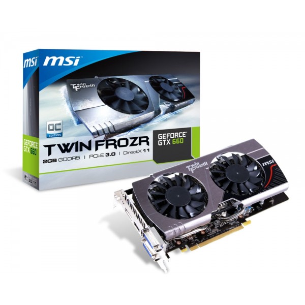 MSI GeForce GTX660 Twin Frozr III OC 2GB